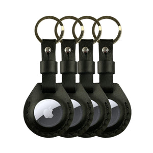 4 pack Leather AirTag keychain (AirTag not included)